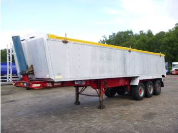 Weightlifter Tipper trailer alu / steel 30 m3 + tarpaulin - Semi-remorque benne