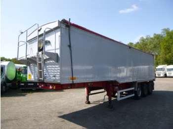Wilcox Tipper trailer alu 55 m3 + tarpaulin - semi-remorque benne