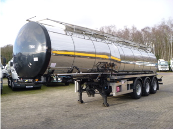 Clayton Heavy oil / bitumen tank inox 30 m3 / 1 comp + pump - Semi-remorque citerne