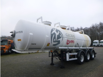 Maisonneuve Chemical ACID tank inox 22.3 m3 / 1 comp - semi-remorque citerne