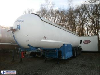 Robine Gas tank steel 49 m3 - Semi-remorque citerne