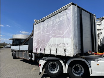 DAPA City trailer with HMF 910 - Semi-remorque plateau
