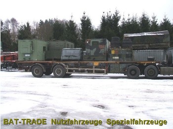  Blumhardt Container 20/30/40 Fuss Heavy Duty - Semi-remorque porte-conteneur/ Caisse mobile