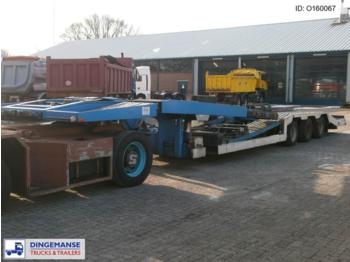 Louault 3-axle truck/machinery transporter trailer - Semi-remorque surbaissé