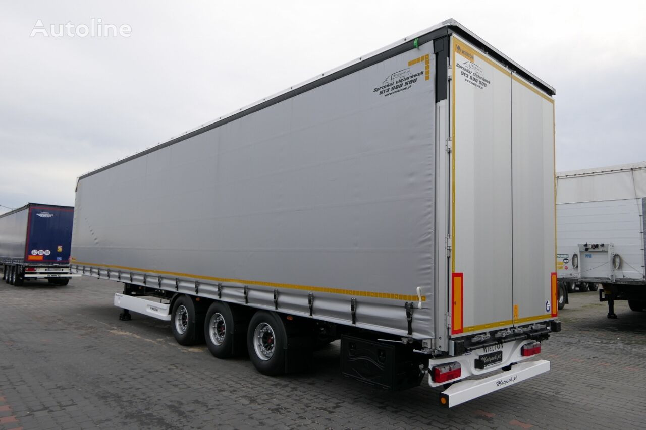 Semi-remorque rideaux coulissants neuf Wielton CURTAINSIDER / MEGA / BRAND NEW - 2022 YEAR / LIFTED AXLE /: photos 3
