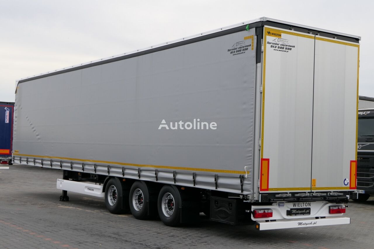 Semi-remorque rideaux coulissants neuf Wielton CURTAINSIDER / MEGA / BRAND NEW - 2022 YEAR / LIFTED AXLE /: photos 4