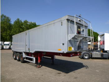 Semi-remorque benne Wilcox Tipper trailer alu 55 m3 + tarpaulin: photos 2