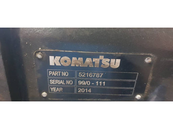 Boîte de vitesse et pièces KOMATSU
