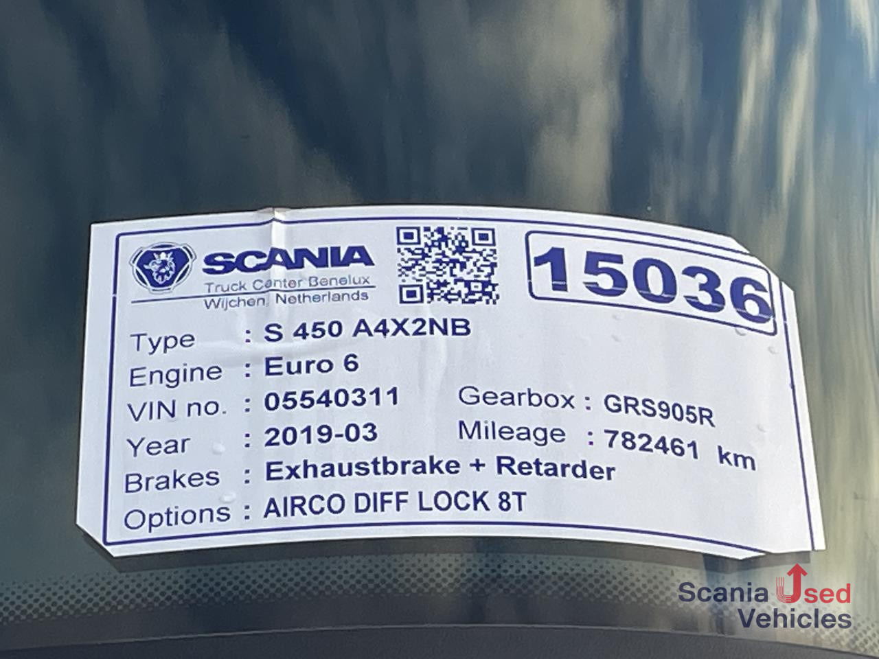 Tracteur routier SCANIA S 450 A4x2NB RETARDER DIFF LOCK ACC FULL AIR: photos 7
