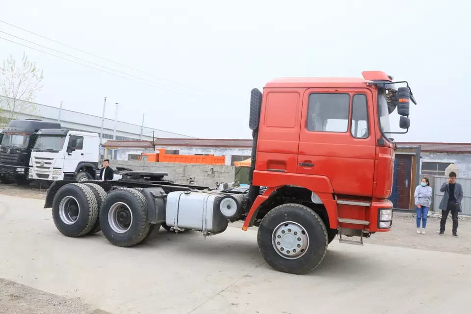 Tracteur routier Shacman 6x4 drive 10 wheels tractor truck China used rig: photos 6