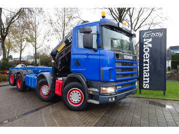 Camion grue SCANIA R124