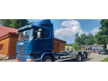 Camion porte-conteneur/ Caisse mobile SCANIA R 490