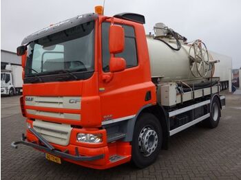 DAF CF 75 250PK EURO5 VACUUM TANK MANUAL GEARBOX - camion hydrocureur
