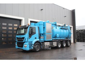 Camion hydrocureur Iveco Disab Vacuum loader Saugbagger: photos 1