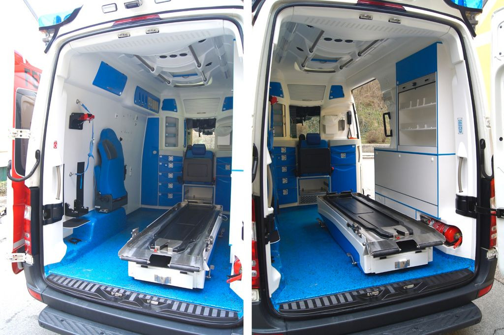 Ambulance Mercedes-Benz Sprinter  II 417 CDI/TÜV/RETTUNGSWAGEN/Automatik: photos 13