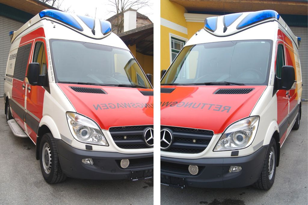 Ambulance Mercedes-Benz Sprinter  II 417 CDI/TÜV/RETTUNGSWAGEN/Automatik: photos 7