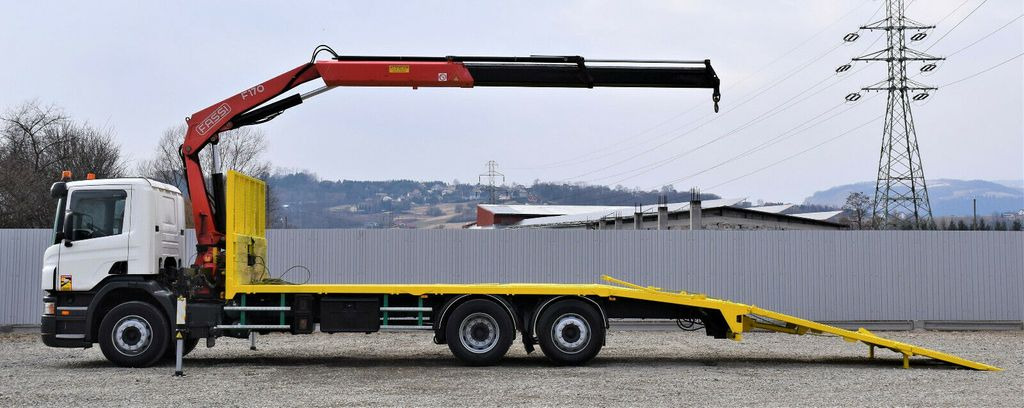 Remorqueuse, Camion grue Scania P 310 Abschleppwagen 7,50m * FASSI F170A.22: photos 6