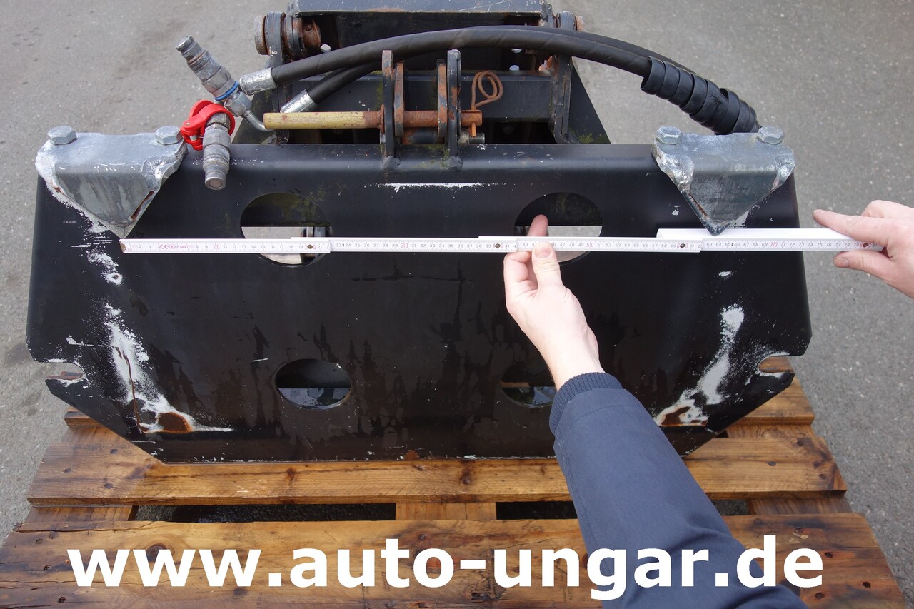 Tracteur communal Unimog Multicar Frontanbau Adapterplatte Frontkraftheber Unimog-Multicar: photos 15