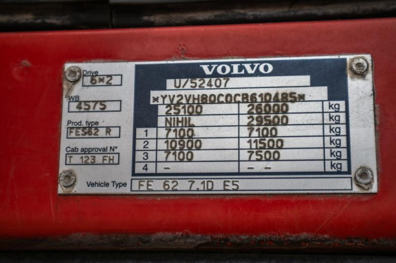 Remorqueuse Volvo VOLVO FE 340-6x2 - 105 500 KM: photos 10