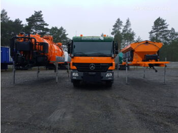 Camion hydrocureur MERCEDES-BENZ ACTROS 2636 6x4 WUKO + MUT SAND MACHINE FOR CHANNEL CLEANING: photos 1