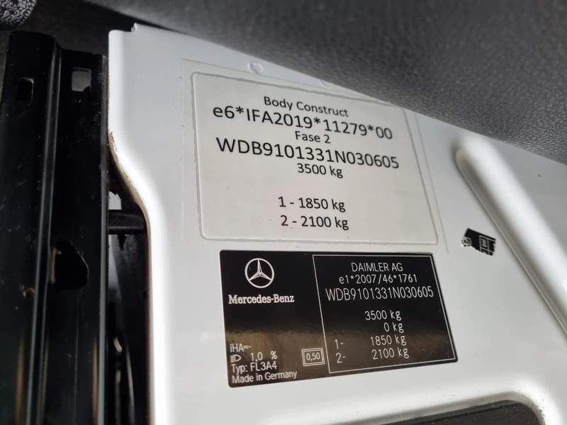 Utilitaire frigorifique Mercedes-Benz Sprinter 314 CDI Koelkoffer/ Carrier 600 MT / Multitemp: photos 11