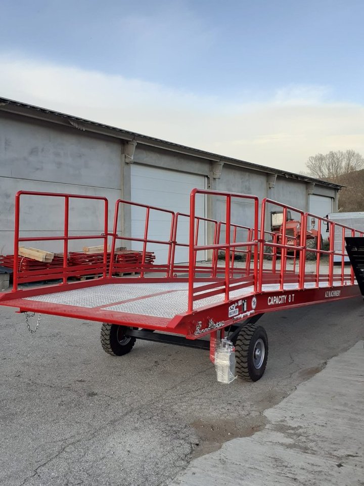 AZ RAMP EASY-XL 8-RL mobile loading ramp - Rampe de chargement: photos 5