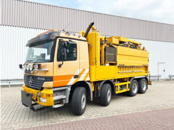 Mercedes-Benz Actros 3243 K 8x4/4 Actros 3243 K 8x4/4, Müller Saug- und Spülwagen ca. 17m³, Rechtslenker - Camion hydrocureur: photos 1