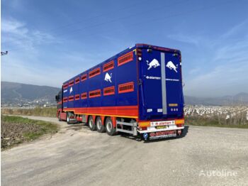 Alamen livestock transport trailer - Semi-remorque bétaillère: photos 1