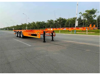  XCMG Official Semi-trailer China Brand New Skeleton Container Semi Trailer - Semi-remorque châssis: photos 1