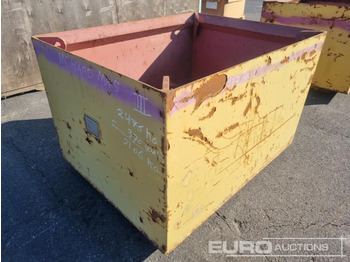  Jage Crane Tipping Container 3500kg - Benne à chaînes: photos 1