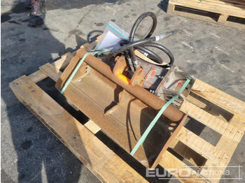  Hydraulic Breaker + Ditching Bucket to suit Mini Excavator - Marteau hydraulique: photos 1