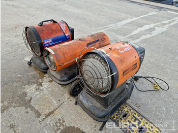 240 Volt Oil Fired Space Heater (3 of) - Réchauffeur de construction: photos 1