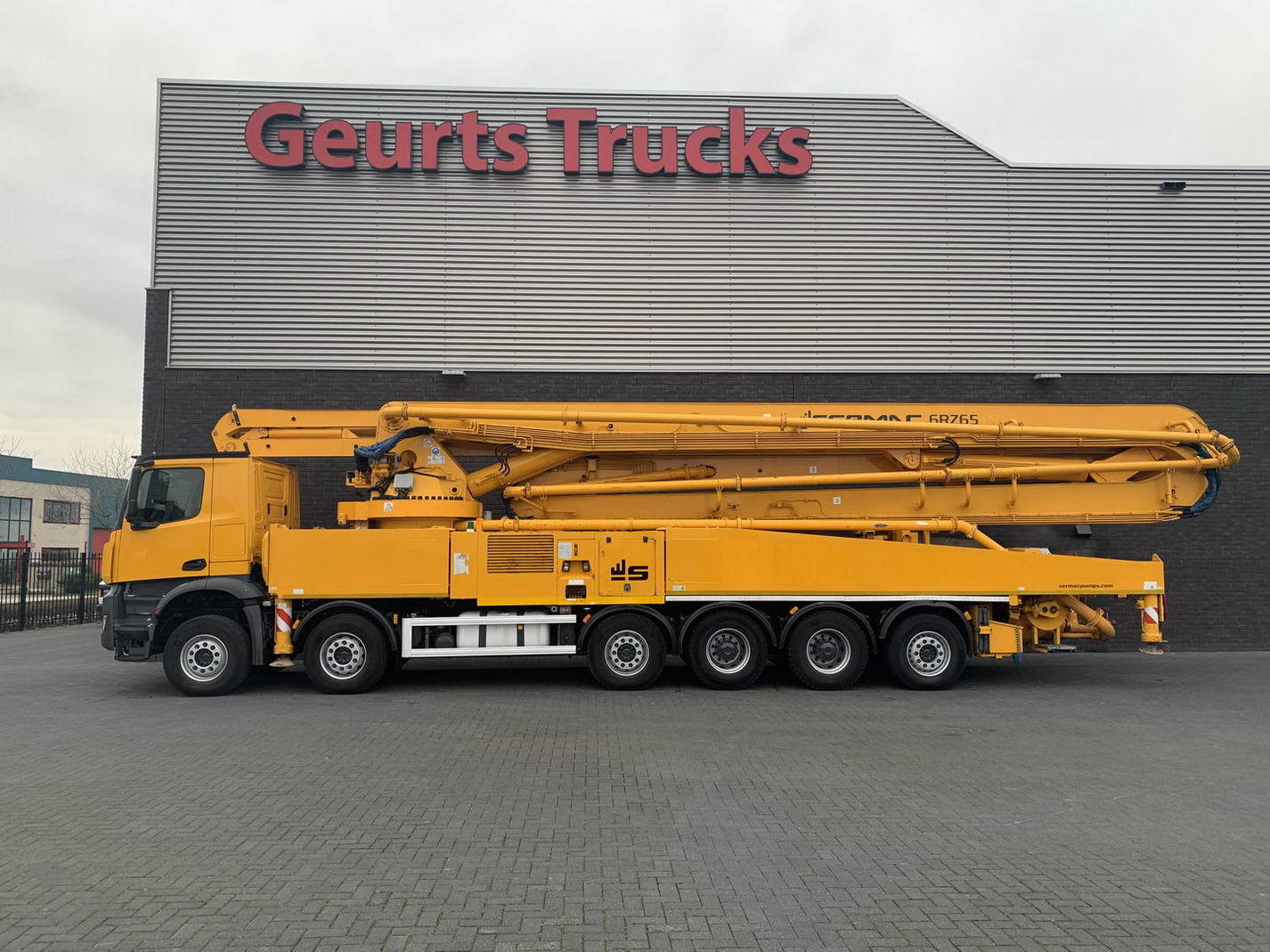 Geurts Trucks B.V. - Tracteurs routiers MERCEDES-BENZ - 8x6, air conditionné undefined: photos 20