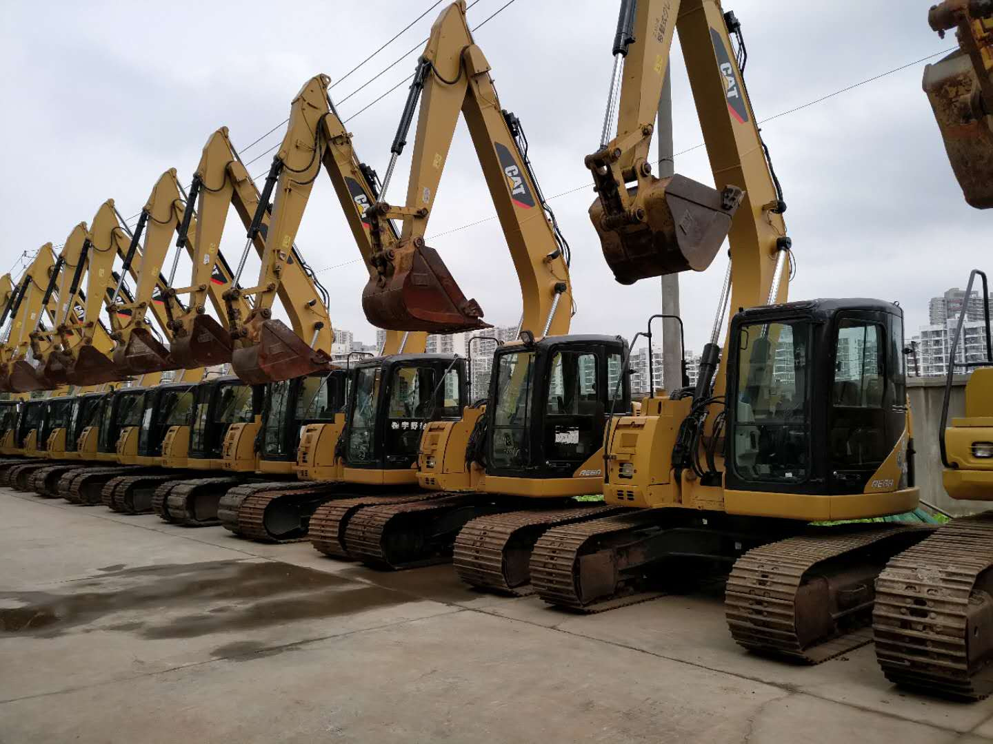 Shanghai Walila Engineering Machinery Co., Ltd. - Engins de chantier CATERPILLAR - Euro 5, air conditionné undefined: photos 8