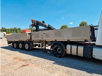 Semi-remorque plateau VM Trailers / Tri Axle crane Kran Hiab 095-1: photos 2