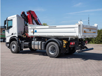 Camion grue, Camion benne neuf DAF FA XDC 370 Krankipper DAF XDC 370 FA Meiller Krankipper HMF: photos 5