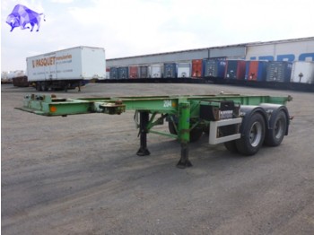 Semi-remorque porte-conteneur/ Caisse mobile Flandria: photos 1