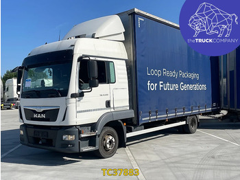 Camion à rideaux coulissants MAN TGL