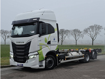 Camion porte-conteneur/ Caisse mobile Iveco S-WAY AS260S46 LNG INT. STEERAXLE: photos 2