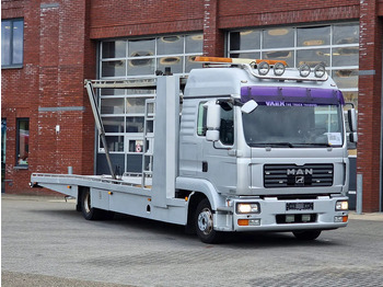 Camion porte-voitures MAN TGL 12.240 4x2 Cartransporter - 12T - AS Tronic - Hydraulic deck - Sleeper cab: photos 2