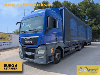 Camion à rideaux coulissants MAN TGX 26.440