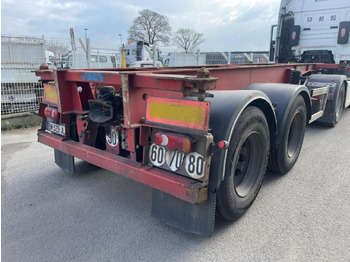 Semi-remorque porte-conteneur/ Caisse mobile ASCA