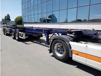 Semi-remorque porte-conteneur/ Caisse mobile ASCA