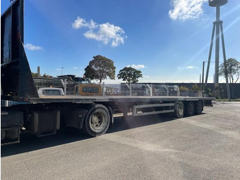 Semi-remorque plateau LECITRAILER