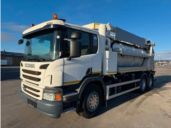 Camion hydrocureur SCANIA P 360