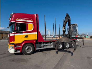 Camion grue SCANIA R 580