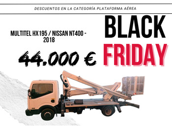 Camion avec nacelle NISSAN