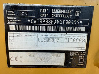 Chargeuse sur pneus Cat 908 H: photos 5