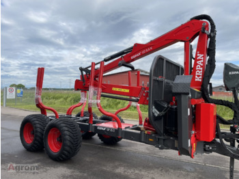 Remorque forestière neuf Krpan GP 15 D + Kran 8,6 K: photos 5 Remorque forestière neuf Krpan GP 15 D + Kran 8,6 K: photos 5