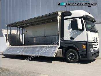 Camion pour le transport de boissons MERCEDES-BENZ Actros 2545 LL Böse Schwenkwand + 2,5 t. LBW BÄR: photos 2